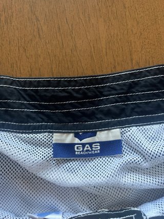 Costume GAS Uomo Panna e Nero – Taglia M