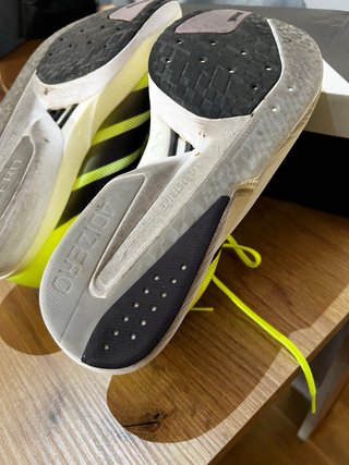 Adidas Adizero Boston 13 M Negro/Amarillo