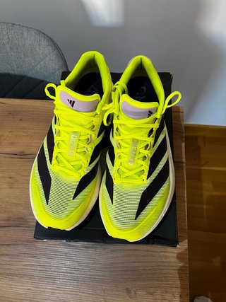 Adidas Adizero Boston 13 M Negro/Amarillo