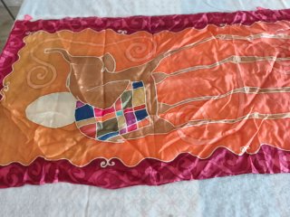 Pañuelo Seda Salvador Dalí Elefantes Foulard fular