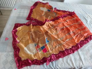Pañuelo Seda Salvador Dalí Elefantes Foulard fular