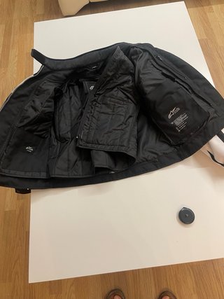 Chaqueta Alpinestars Mujer Negra y Blanca