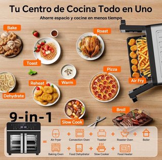 Heissluftfritteuse Afto 2301dt Freidora de Aire