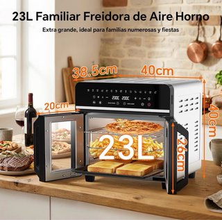 Heissluftfritteuse Afto 2301dt Freidora de Aire