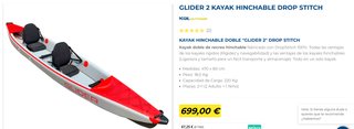 Kayak Hinchable Glider 2 Dropstitch