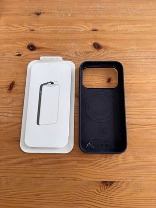Cover Silicone iPhone 17 Pro Nero