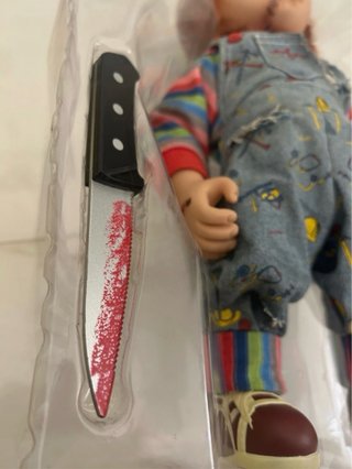 Bambola Chucky con scatola