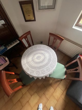 Comedor mesa extensible 4 sillas