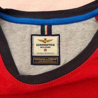 Camiseta Aeronáutica Militare Roja