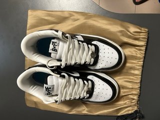 Zapatillas BAPE Bapesta Negras y Blancas