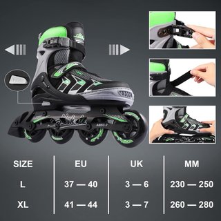Patines en línea Hikole 37-40 NUEVOS A ESTRENAR