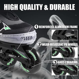 Patines en línea Hikole 37-40 NUEVOS A ESTRENAR