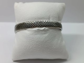 Pulsera diseño pez dé la suerte, plata 925