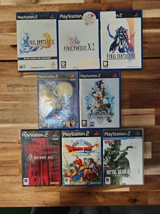 Lote Pack Videojuegos PlayStation 2 PS2 PAL España