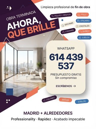 LIMPIEZA DE NAVES, TRASTERO ETC