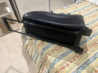 Bolso Maleta de viaje negra con ruedas