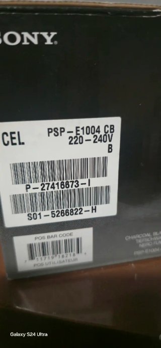 Caja Sony PSP Street E1004