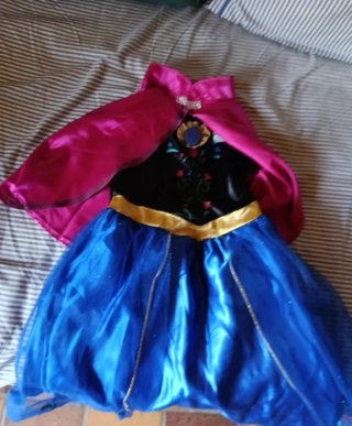 Disfraz Anna Frozen Talla 5-7