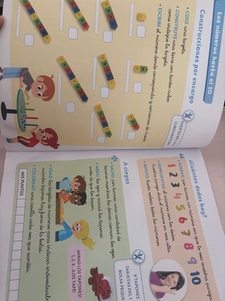Libro de texto matemáticas Santillana 1 primaria