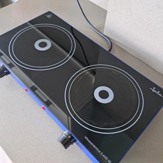 Cocina Eléctrica Vitrocerámica Jata 2400W