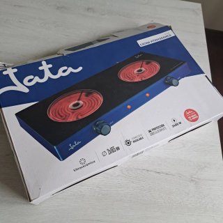Cocina Eléctrica Vitrocerámica Jata 2400W