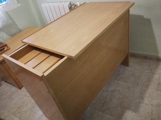 Mesa de dibujo madera tablero regulable