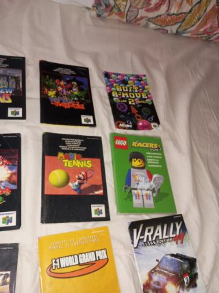 Manuales Nintendo 64