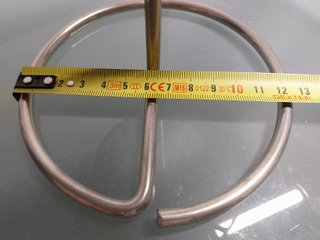 Porta candela in ferro con stelo e paralume
