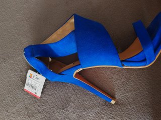 Sandalias azules talla 41