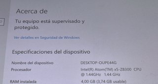 Tablet Windows 10