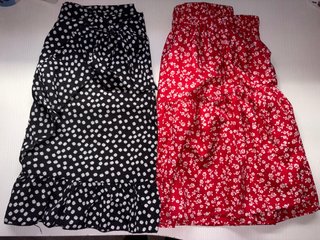 2 Faldas Estampadas Flores