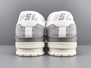 Zapatos Louis Vuitton Gris/Blanco