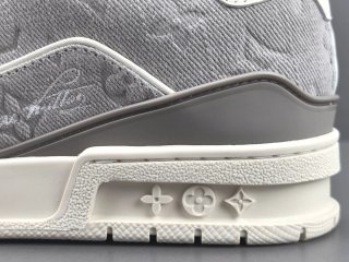 Zapatos Louis Vuitton Gris/Blanco