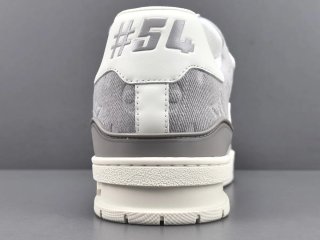 Zapatos Louis Vuitton Gris/Blanco