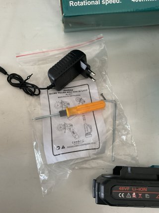 Motozappa Elettrica a Batteria 48VF al Litio