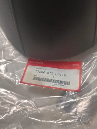 Asiento Yamaha PCX 150/160 Negro