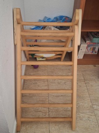 Triángulo Escalador Infantil Madera