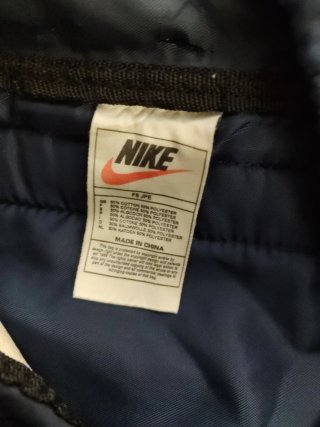 Mochila Nike Vintage Beige y Azul