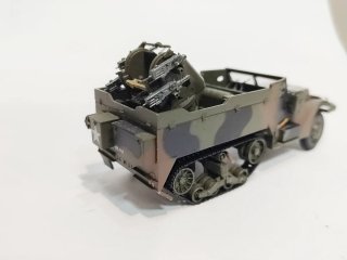 Maqueta semioruga aliado a escala 1:43