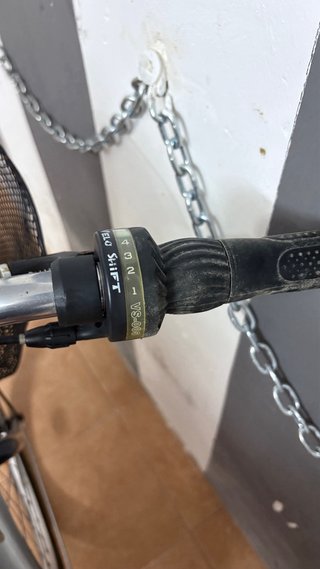 Bicicleta Paseo Decathlon Azul