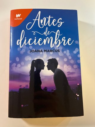 Libro de lectura Antes de Diciembre