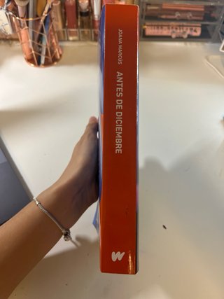 Libro de lectura Antes de Diciembre