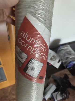Tubo Aluminio Flexible Espiroflex Ø 110mm x 5m