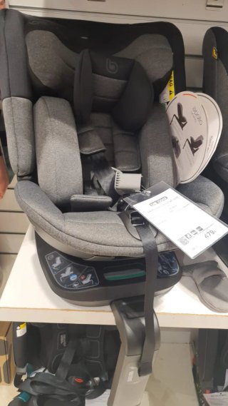 Silla de coche bebé gris