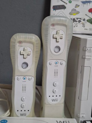 Pack Nintendo Wii Blanca + Mandos + Juegos