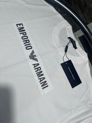 Camiseta Emporio Armani color blanco
