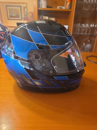 Casco de moto HJC negro