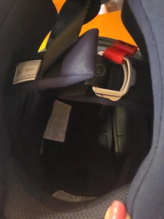 Casco de moto HJC negro