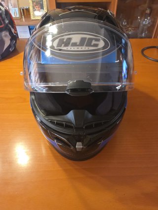 Casco de moto HJC negro