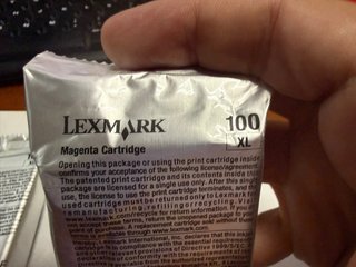 Cartuchos Lexmark 100XL